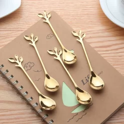 Cuillère à Café / Cuillères à Café Cuillères à Expresso, Cuillères à Dessert Cuillères à Café, Petites Mini Cuillères Pour Les Fêtes, Va Au Lave-vaisselle - 12 Pieces