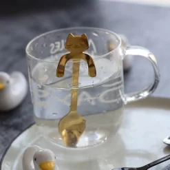 4 Cuillères à Café Hanging Cat - Café Et Thé - Cuillère à Motif De Chat - Cuillère à Café - Acier Inoxydable - Doré 8 4 Cuillères à Café Hanging Cat - Café Et Thé - Cuillère à Motif De Chat - Cuillère à Café - Acier Inoxydable - Doré -Fournitures De Cuisine Boutique 1200x1200 262