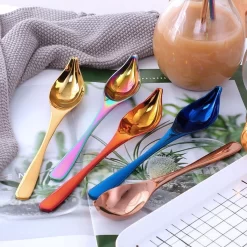 Cuillère De Décoration - Cuillère De Mise En Page - Taille Moyenne Zwart - Cuillère à Sauce Du Désert - Plats Culinaires - Cuillère Doseuse - Dîner De Noël - Cuillère à Miel - Cuillère à Sauce -Fournitures De Cuisine Boutique 1200x1200 297