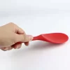 Doodadeals® Cuillère à Riz En Siliconen - Cuillère à Riz - Cuillère à Riz Plastique - Rouge - 1 Pièce