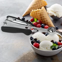 FOCCTS Porteur De Crème Glacée Porteur De Biscuits En Acier Inoxydable Avec Gâchette Pour Fruits, Glaces. Diamètre : 25 Mm -Fournitures De Cuisine Boutique 1200x1200 332