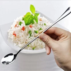 Cuillères Latte Macchiato - Cuillères à Yaourt, Dessert Ou Café Longues En Acier Inoxydable - KELERINO. - Ensemble De 4 Pièces -Fournitures De Cuisine Boutique 1200x1200 359