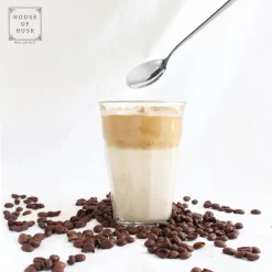 House Of Husk® - Set De Cuillères à Latte Macchiato - 20CM - Argent - Cuillère à Café - Cuillère à Long Drink - Cuillère à Sorbet - Cuillère à Café - Acier Inoxydable - 6 Pièces -Fournitures De Cuisine Boutique 1200x1200 389