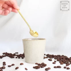 Ensemble De Cuillères à Café House Of Set - 13 Centimètres - Or - Cuillère à Café - Design Rond - Acier Inoxydable - 12 Pièces -Fournitures De Cuisine Boutique 1200x1200 39