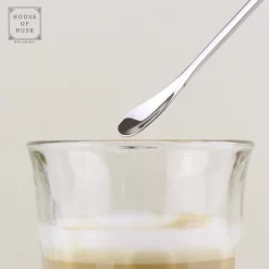 House Of Husk ™ - Set De Cuillères à Café Longues - 22CM - Argent - Cuillère à Long Drink En Argent - Cuillère à Sorbet - Cuillère à Latte Macchiato - Cuillère à Café - Acier Inoxydable - 6 Pièces -Fournitures De Cuisine Boutique 1200x1200 404