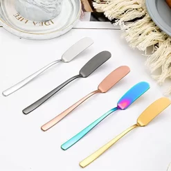 Doodadeals® | Couteau à Beurre Or | Couteau à Beurre | Couteaux De Lubrification | Couteaux à Tapas | ACIER INOXYDABLE | 2 Pièces -Fournitures De Cuisine Boutique 1200x1200 482