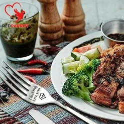 Couverts Drôles | Belle Fourchette | Fourchette Avec Texte | Couverts Cadeaux | Haute Qualité | ACIER INOXYDABLE