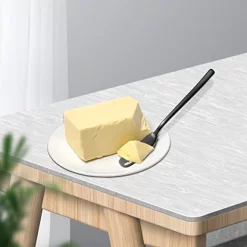 Doodadeals® | Couteau à Beurre Zwart Mat | Couteau à Beurre | Couteaux De Lubrification | Couteaux à Tapas | ACIER INOXYDABLE | 2 Pièces -Fournitures De Cuisine Boutique 1200x1200 495