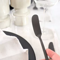 House Of Husk - Set De Couteaux à Beurre - Zwart - Acier Inoxydable - Couteau à Beurre - Couteaux à Tartiner - 6 Pièces -Fournitures De Cuisine Boutique 1200x1200 498