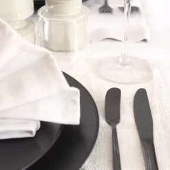 House Of Husk - Set De Couteaux à Beurre - Zwart - Acier Inoxydable - Couteau à Beurre - Couteaux à Tartiner - 6 Pièces -Fournitures De Cuisine Boutique 1200x1200 499