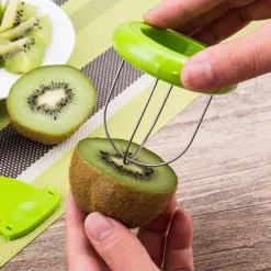 Kiwi Cutter - Kiwi Knife - 2 In 1 - Fruit Creuser Tool - Fruit - Kiwi - Handy Kiwi - Kiwi Peeler - Simple - Cutter - Vert