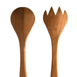 Couverts à Salade Uulki - Couverts à Salade En Bois De Cerisier Huilé Européen - Cuillère à Salade Et Fourchette à Salade De 33 Cm De Long Chacune -Fournitures De Cuisine Boutique 1200x1200 528