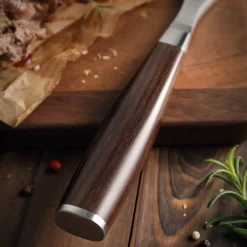 Fourchette à Viande Professionnelle/fourchette De Cuisine/fourchette à Découper | Série HEZHEN B1Z | Manche En ébène -Fournitures De Cuisine Boutique 1200x1200 565