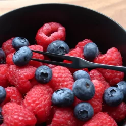 House Of Husk™ Black Fourchettes à Dessert De Tiges De Cocktail- Réutilisables - Fruits - Snack - Fourchettes - Fourchettes à Gâteau - Acier Inoxydable - Zwart - Set De 6 -Fournitures De Cuisine Boutique 1200x1200 600