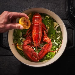 The Tasman Dutch Oven And Grill - Marmite - Fonte Recyclée - Avec Couvercle Grill - Ø29 Cm - Zwart -Fournitures De Cuisine Boutique 1200x1200 624