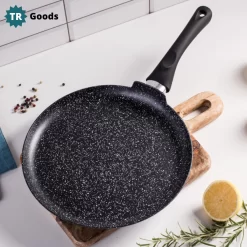 TR Goods - Poêle à Crêpes Ø25cm - Poêle à Crêpes - Olimp Zwart - Antiadhésif - Revêtement Antiadhésif - Convient Pour L'induction 8 TR Goods - Poêle à Crêpes Ø25cm - Poêle à Crêpes - Olimp Zwart - Antiadhésif - Revêtement Antiadhésif - Convient Pour L'induction -Fournitures De Cuisine Boutique 1200x1200 625