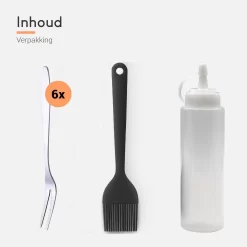 Foumt – Ensemble D'accessoires Pour Poêles Poffertjes - Flacon Doseur - Vaporisateur Poffertjes - Fourchette Poffertjes - Brosse - Brosse En Siliconen - Brosse à Pâtisserie - E-Book Poffertjes Gratuit 14 Foumt – Ensemble D'accessoires Pour Poêles Poffertjes - Flacon Doseur - Vaporisateur Poffertjes - Fourchette Poffertjes - Brosse - Brosse En Siliconen - Brosse à Pâtisserie - E-Book Poffertjes Gratuit -Fournitures De Cuisine Boutique 1200x1200 629