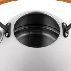 Bouilloire à Sifflet Florina Natura Line Acier Inoxydable Gris Mat 2,3 Litres - Convient à Toutes Les Sources De Chaleur - Style Scandinave - Manche En Bois Massif 10 Bouilloire à Sifflet Florina Natura Line Acier Inoxydable Gris Mat 2,3 Litres - Convient à Toutes Les Sources De Chaleur - Style Scandinave - Manche En Bois Massif -Fournitures De Cuisine Boutique 1200x1200 666