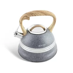 Bouilloire à Sifflet Edënbërg - 3,0 Litres - Bouilloire à Sifflet En Acier Inoxydable D'origine - Grijs -Fournitures De Cuisine Boutique 1200x1200 672