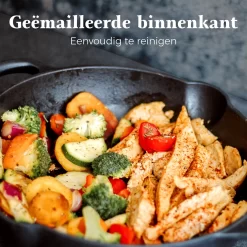 Belluci - Ø31cm - Poêle En Fonte - Poêle - Poêle à Frire Adaptée à Toutes Les Sources De Chaleur BBQ Et Induction Avec Accessoires - Poêle - Casserole -Fournitures De Cuisine Boutique 1200x1200 686