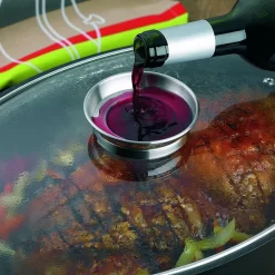 Royalty Line Casserole - 6,9 Litre - Casserole - 34 Cm - Casserole Induction Pour Toutes Sources De Chaleur - Sans Four - Avec Bouton Aroma Et Couvercle En Verres - Zwart -Fournitures De Cuisine Boutique 1200x1200 735