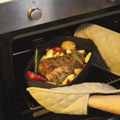 Royalty Line Casserole - 6,9 Litre - Casserole - 34 Cm - Casserole Induction Pour Toutes Sources De Chaleur - Sans Four - Avec Bouton Aroma Et Couvercle En Verres - Zwart -Fournitures De Cuisine Boutique 1200x1200 738