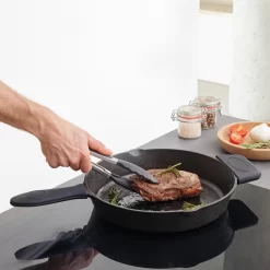 Navaris En Fonte Navaris - Poêle En Fonte - Poêle Ronde - Convient à Toutes Les Sources De Chaleur - � 30 Cm - Avec Poignée Amovible - Zwart -Fournitures De Cuisine Boutique 1200x1200 766