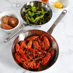 Saveur Selects Voyage Series - Ensemble De Poêles à Induction En Acier Inoxydable - 20 Cm - 25 Cm - Antiadhésif - Sans PFAS - Garantie à Vie -Fournitures De Cuisine Boutique 1200x1200 770