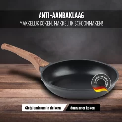 Rosmarino Black Line - Poêle - Ø20cm - 100% Sans PFAS & PFOA - Fonte D'aluminium - Revêtement Minéral Antiadhésif - Poignée Ergonomique - Convient à Tous Feux & Lave-vaisselle 17 Rosmarino Black Line - Poêle - Ø20cm - 100% Sans PFAS & PFOA - Fonte D'aluminium - Revêtement Minéral Antiadhésif - Poignée Ergonomique - Convient à Tous Feux & Lave-vaisselle -Fournitures De Cuisine Boutique 1200x1200 778