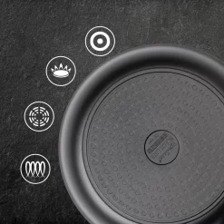 Rosmarino Black Line - Poêle - Ø20cm - 100% Sans PFAS & PFOA - Fonte D'aluminium - Revêtement Minéral Antiadhésif - Poignée Ergonomique - Convient à Tous Feux & Lave-vaisselle 21 Rosmarino Black Line - Poêle - Ø20cm - 100% Sans PFAS & PFOA - Fonte D'aluminium - Revêtement Minéral Antiadhésif - Poignée Ergonomique - Convient à Tous Feux & Lave-vaisselle -Fournitures De Cuisine Boutique 1200x1200 782