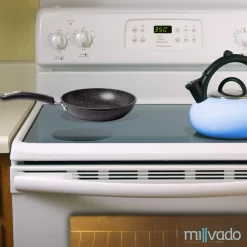 Poêle à Frire Antiadhésive Millvado Rainbow - Poêle à Frire 8 "/ 20 Cm - Manche En Silicone Zwart à Prise Souple -Fournitures De Cuisine Boutique 1200x1200 791