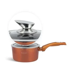 Edënbërg Copper Line - Ensemble De Batterie De Cuisine De Luxe De 15 Pièces En Aluminium Forgé - Cuivre / Métallisé -Fournitures De Cuisine Boutique 1200x1200 800