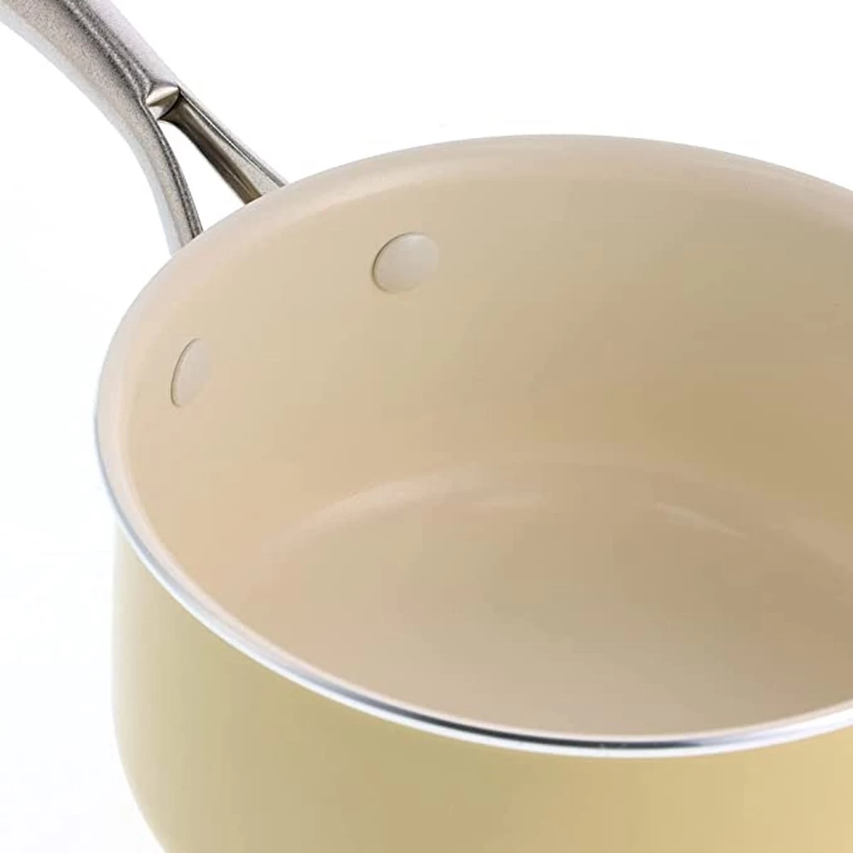 Ensemble De Poêles GreenLife Artizan Avec Revêtement Antiadhésif 14 Cm Et 18 Cm, Sans PFAS, Jaune 2 Ensemble De Poêles GreenLife Artizan Avec Revêtement Antiadhésif 14 Cm Et 18 Cm, Sans PFAS, Jaune – Image 2