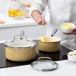 Ensemble De Poêles GreenLife Artizan Avec Revêtement Antiadhésif 14 Cm Et 18 Cm, Sans PFAS, Jaune 5 Ensemble De Poêles GreenLife Artizan Avec Revêtement Antiadhésif 14 Cm Et 18 Cm, Sans PFAS, Jaune -Fournitures De Cuisine Boutique 1200x1200 826