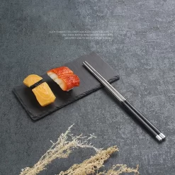 - 5 Zinaps Chopsticks Paires De Haute Qualité En Acier Inoxydable Chopsticks Coffret Japonais Hotel Restaurant Pairs De Baguettes ( En Acier Inoxydable Et Noir) (WK 02129) -Fournitures De Cuisine Boutique 1200x1200 94