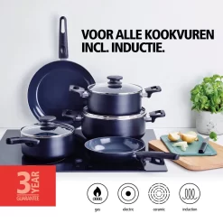 Set Brabantia Cooking Pleasure - 5 Pièces - Induction - Revêtement Antiadhésif Céramique - Sans Pfas 10 Set Brabantia Cooking Pleasure - 5 Pièces - Induction - Revêtement Antiadhésif Céramique - Sans Pfas -Fournitures De Cuisine Boutique 1200x1200 952