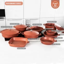 Westinghouse Performance Series - Ensemble De Casseroles 13 Pièces - Rouge - Ensemble Complet De Casseroles Avec 8 Casseroles - Cocottes, Poêle, Poêle Wok, Poêle à Frire, Poêle à Griller, Casserole 25 Westinghouse Performance Series - Ensemble De Casseroles 13 Pièces - Rouge - Ensemble Complet De Casseroles Avec 8 Casseroles - Cocottes, Poêle, Poêle Wok, Poêle à Frire, Poêle à Griller, Casserole -Fournitures De Cuisine Boutique 1200x1200 984