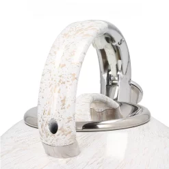 Edënbërg White Line - Bouilloire Sifflante De Luxe En Acier Inoxydable - 3,0 Litres - Blanc -Fournitures De Cuisine Boutique 1200x1200 990