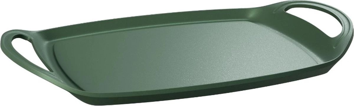 Plaque Forest Flat Grill - 36 Cm - Poêle à Griller Durable - Plancha - Verte - Plaque à Griller à Induction - Revêtement Antiadhésif - Convient à Toutes Les Sources De Chaleur - Sans PFOA 2 Plaque Forest Flat Grill - 36 Cm - Poêle à Griller Durable - Plancha - Verte - Plaque à Griller à Induction - Revêtement Antiadhésif - Convient à Toutes Les Sources De Chaleur - Sans PFOA – Image 2