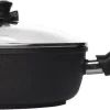 Casserole Swiss Diamond XD Avec Couvercle à Induction - Antiadhésif - Acier Inoxydable / Aluminium - Ø26 Cm - Noir