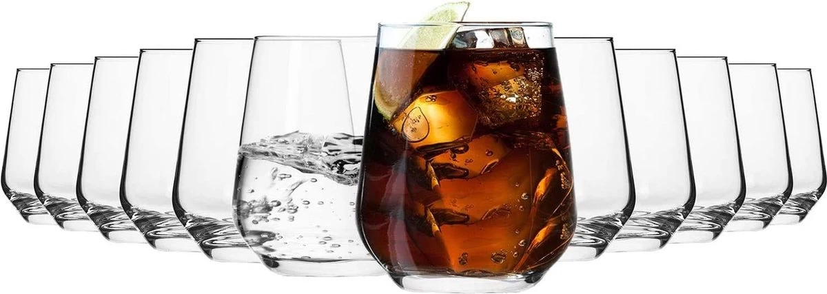 Verres à Boire KROSNO Water Juice Tumbler | Série De 12 | 400 Ml | Collection Splendeur | Perfect Pour La Maison, Les Restaurants Et Les Fêtes | Lave-vaisselle 1 Verres à Boire KROSNO Water Juice Tumbler | Série De 12 | 400 Ml | Collection Splendeur | Perfect Pour La Maison, Les Restaurants Et Les Fêtes | Lave-vaisselle