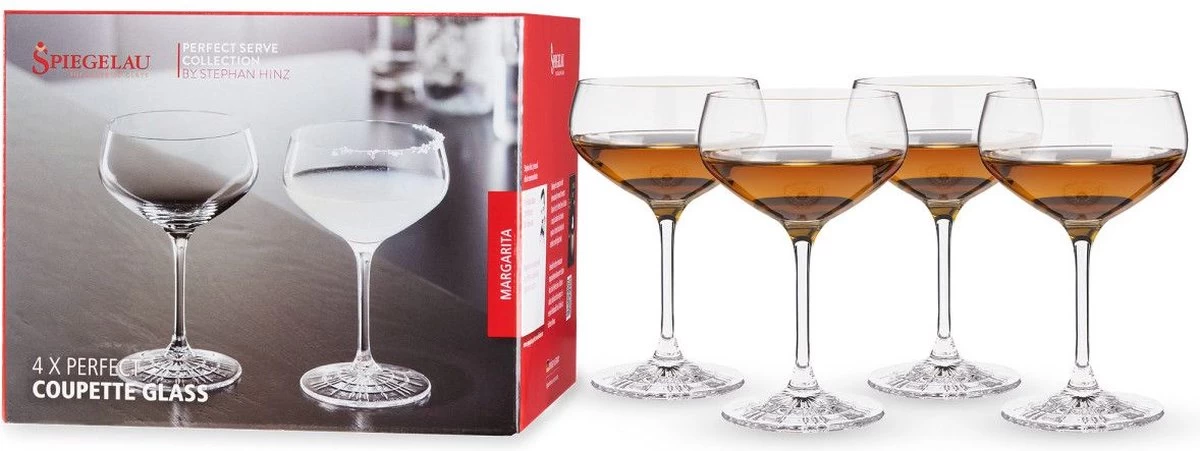 Spiegelau - Verre Coupette - Collection Perfect Serve - 235 Ml - Set De 4 Pièces - Perfect Pour Martinis, Cocktails, Champagne Et Desserts 2 Spiegelau - Verre Coupette - Collection Perfect Serve - 235 Ml - Set De 4 Pièces - Perfect Pour Martinis, Cocktails, Champagne Et Desserts – Image 2