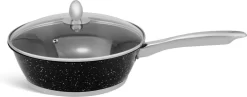 Edënbërg Black Line - Ensemble De Casseroles De Luxe - Acier Inoxydable - 12 Pièces - Base Sandwich -Fournitures De Cuisine Boutique 1200x472