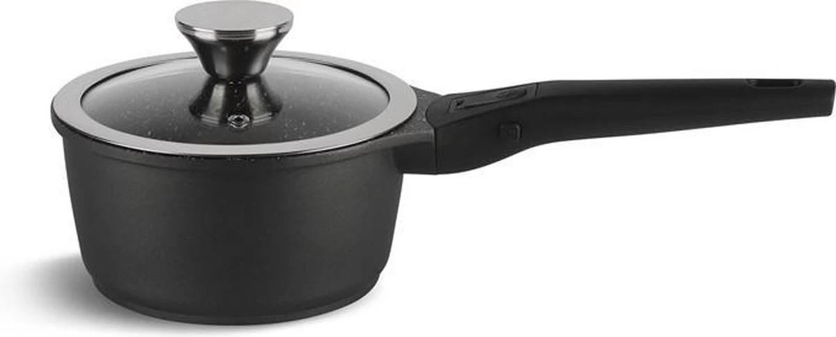Edënbërg Black Line - Batterie De Cuisine De Luxe En Aluminium Forgé De 10 Pièces - Avec Poignées Amovibles 10 Edënbërg Black Line - Batterie De Cuisine De Luxe En Aluminium Forgé De 10 Pièces - Avec Poignées Amovibles – Image 10