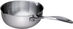 BEKA Casserole Chef 20 Cm 1.5l Biseau 18-10body 0 7 - 6.2 Mm Base - All Fires