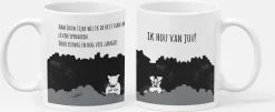 La Boutique Des Mugs - Un Mug Pour La Saint Valentin/votre Amoureux/votre Partenaire - Un Cadeau D'amour - "Je Veux Passer Le Reste De Ma Vie Avec Toi"