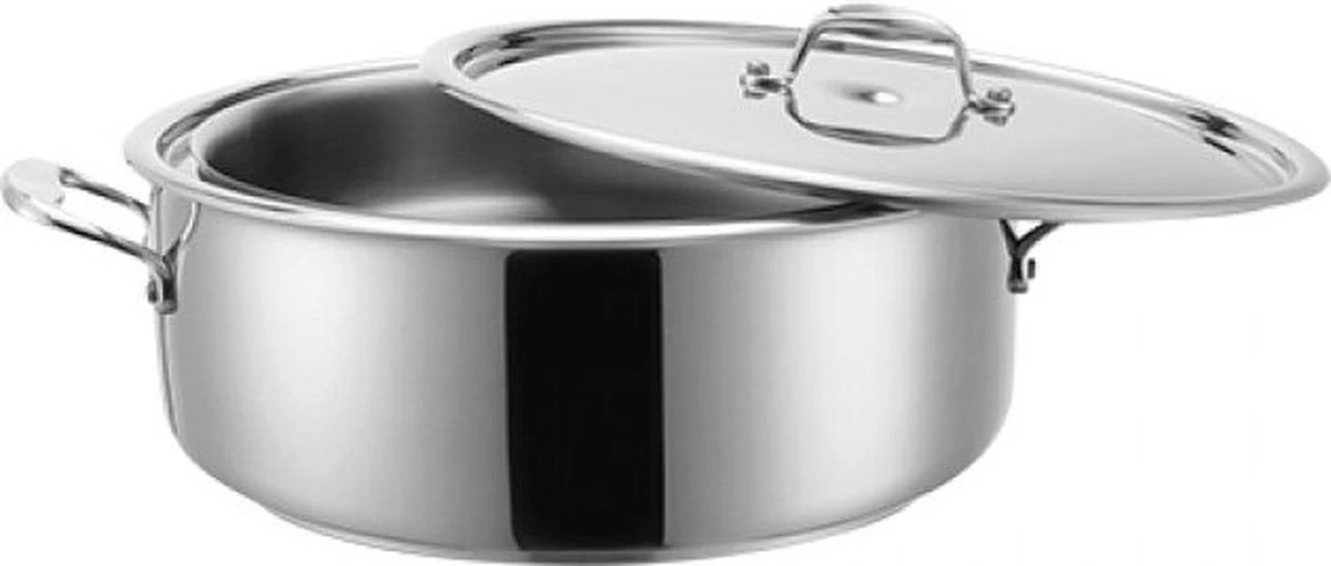 Pujadas Pan Bain Marie Ø32cm - 3,7 Litre - Inox 720998 - Catering & Professionnel 1 Pujadas Pan Bain Marie Ø32cm - 3,7 Litre - Inox 720998 - Catering & Professionnel