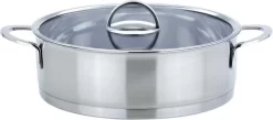 GSW Elegance - Sauteuse En Acier Inoxydable - 5,3 L - Toutes Les Sources De Chaleur, Y Compris L'induction