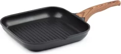 Poêle Grill Rosmarino Black Line 28cm & Poêle Wok 30cm - 100% Sans PFAS & PFOA - Fonte D'aluminium - Revêtement Minéral Antiadhésif - Poignée Ergonomique - Convient à Toutes Les Sources De Chaleur & Lave-vaisselle 13 Poêle Grill Rosmarino Black Line 28cm & Poêle Wok 30cm - 100% Sans PFAS & PFOA - Fonte D'aluminium - Revêtement Minéral Antiadhésif - Poignée Ergonomique - Convient à Toutes Les Sources De Chaleur & Lave-vaisselle -Fournitures De Cuisine Boutique 1200x538 2