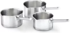 KITCHEN FUN BY BEKA 13816974 Mambo Set De 3 Casseroles 16/20 Cm - Toute Chaleur + Induction Et Four